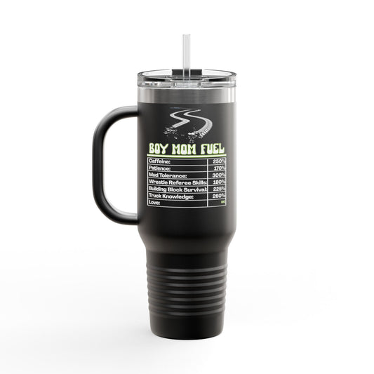 Monster Truck Boy Mom Fuel 40oz Tumbler