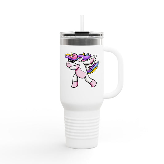 Unicorn Girl Mom Fuel 40oz Tumbler